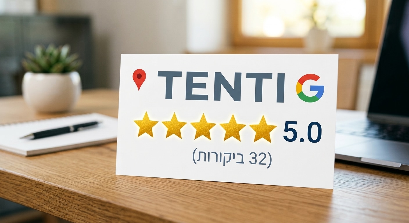 ביקורות גוגל של TENTI